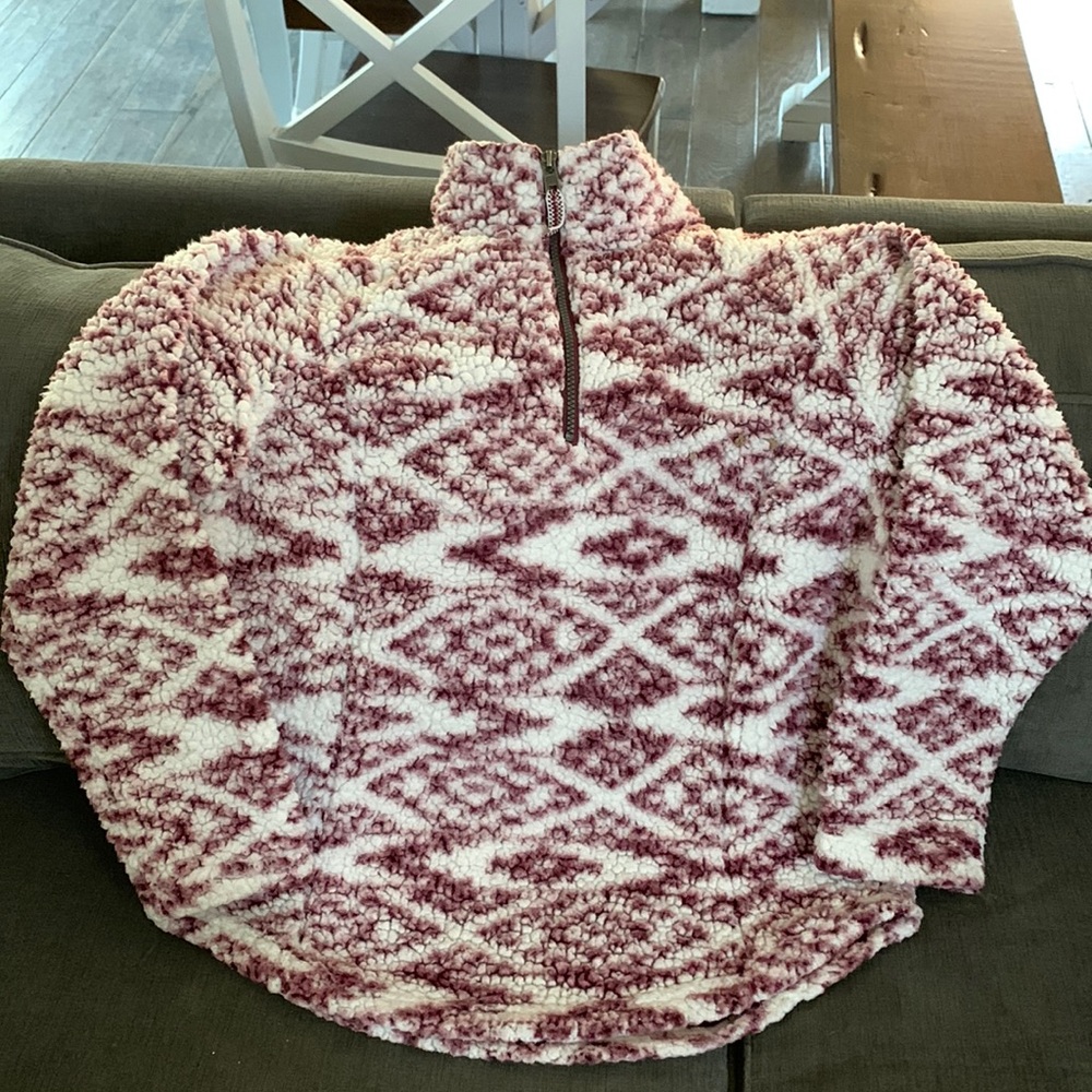 Cozy Sherpa 3 Quarter Zip